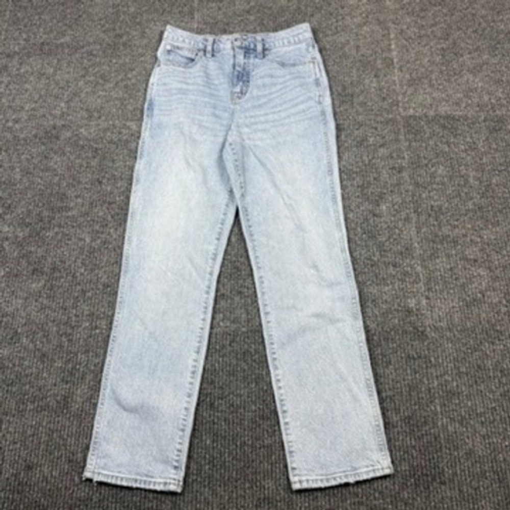 J.Crew High-Rise Classic Vintage Jeans Light Wash Straight Leg AW393 Size 25